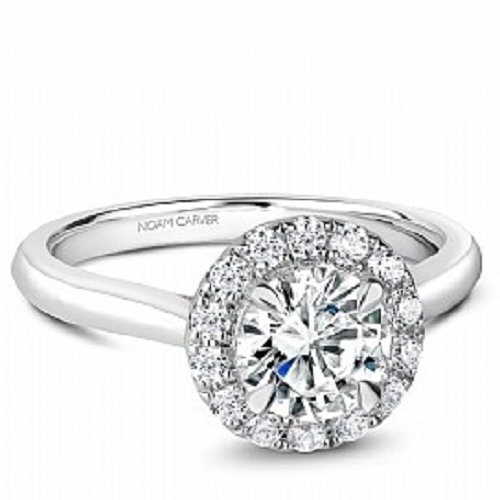 Engagement Ring With Halo