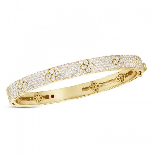 Roberto Coin Love In Verona Diamond Bangle