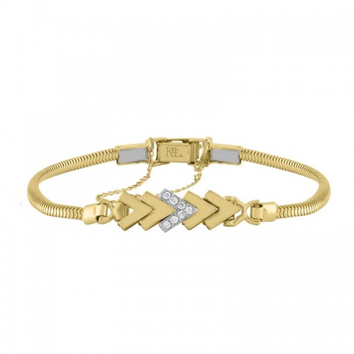 Diamond Chevron Starter Bracelet