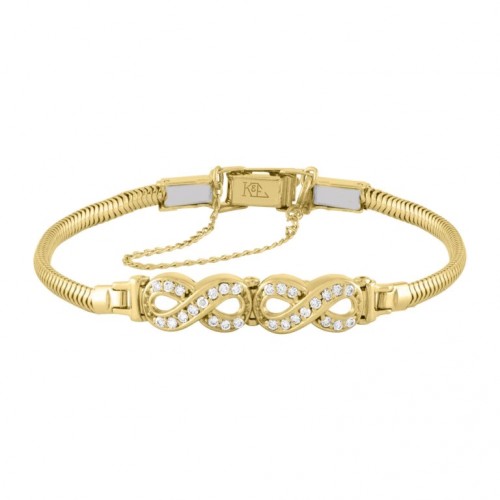 Diamond Infinity Starter Bracelet