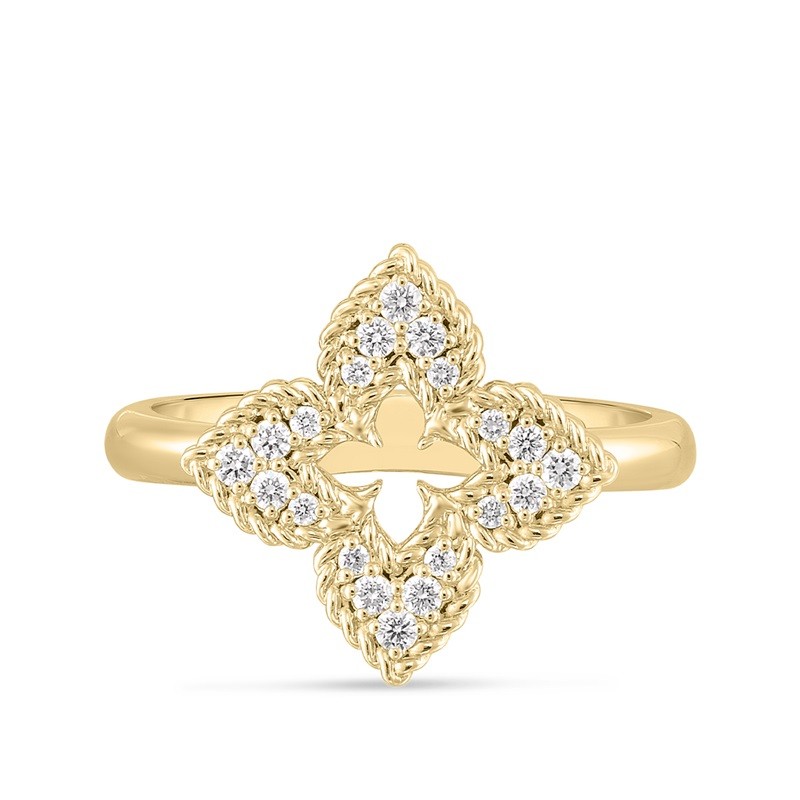 Roberto Coin 18K Venetian Princess Small Flower Ring