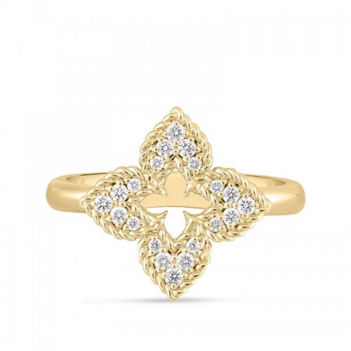 Roberto Coin 18K Venetian Princess Small Flower Ring