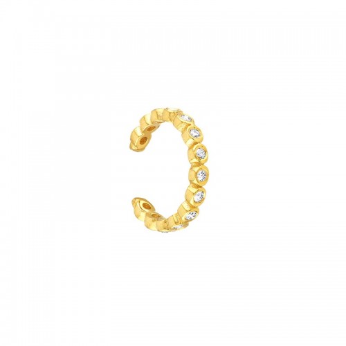 Yellow Gold Diamond Ear Cuff