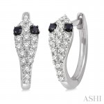 Ashi 1/4 CTW Snake Diamond Earrings