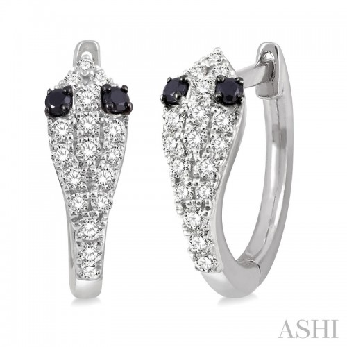 Ashi 1/4 CTW Snake Diamond Earrings