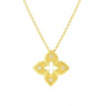 Roberto Coin Diamond Petite Venetian Necklace