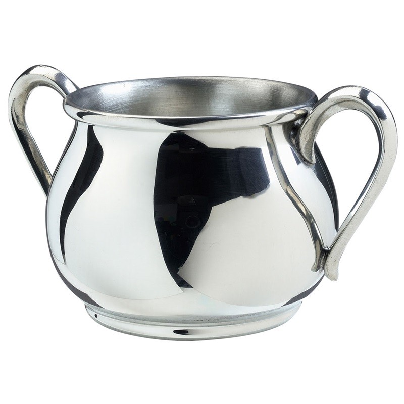 Salisbury Pewter Bulged Double Handle Baby Cup
