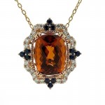 Heirloom Citrine Spirit Pendant
