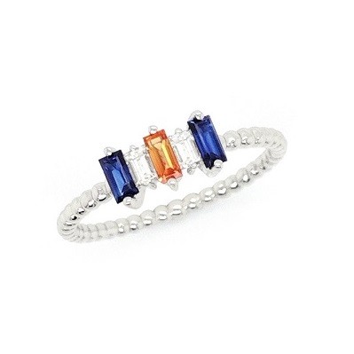 Beautifully Broken Spirit Ring in 14K White Gold