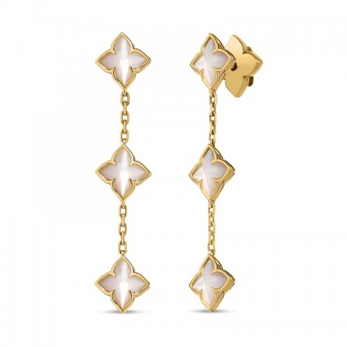 Roberto Coin 18K Venetian Princess Mother of Pearl Earrings