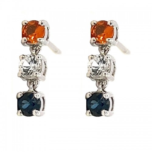 Sapphire Spirit Dangle Earrings
