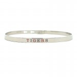 4MM Orange and Blue Tigers Bracelet