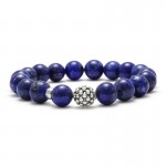 Lagos Lapis Silver Station Bracelet