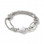 John Hardy Classic Chain Pearl Link Bracelet
