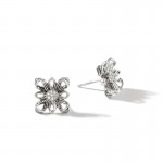 John Hardy Classic Chain Diamond Earrings