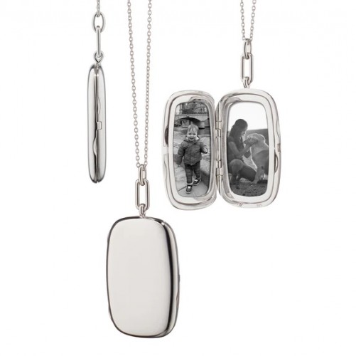 Monica Rich Kosann Finn Locket Necklace