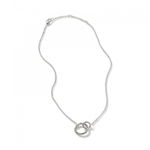 John Hardy Palu Interlocking Station Necklace