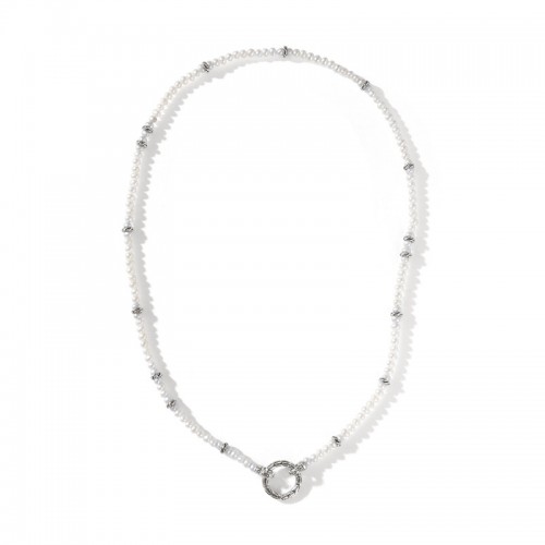 John Hardy Classic Chain Pearl Necklace