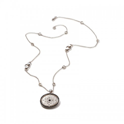 John Hardy Dot Mandala Pendant Necklace
