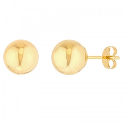 7 MM Ball Stud Earrings