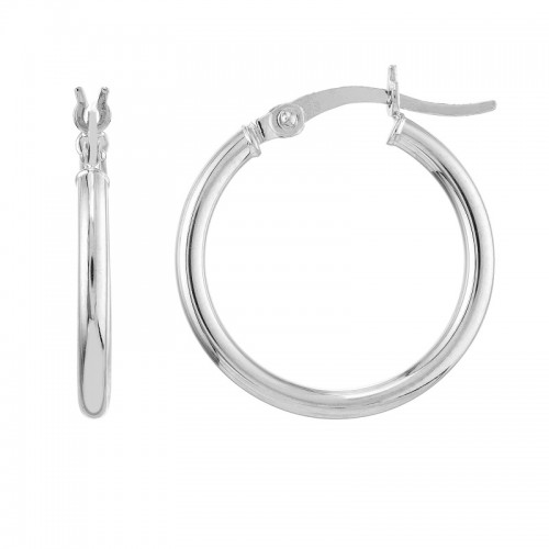 Polished 10KW Hoops 2X20MM