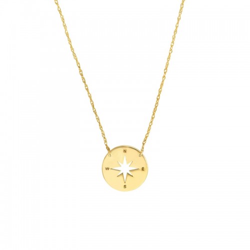 Mini Compass Necklace