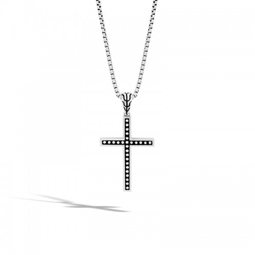 John Hardy Jawan Cross Necklace