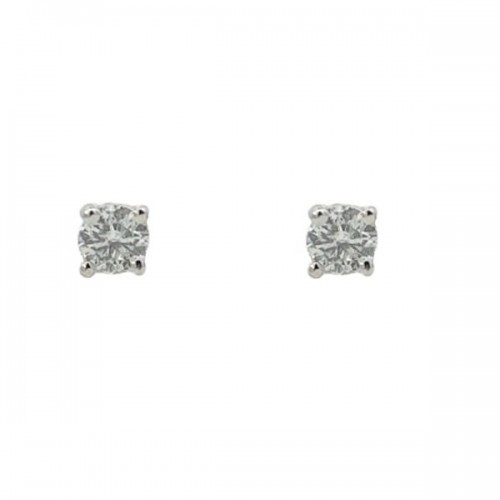 0.30 Carat Diamond Studs in 14K White Gold