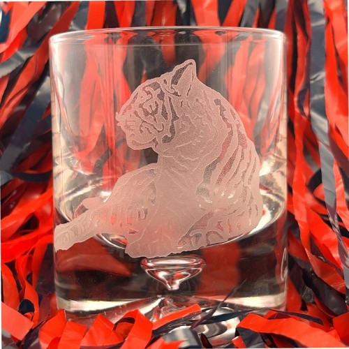 Tiger Single Malt Rocks Glass