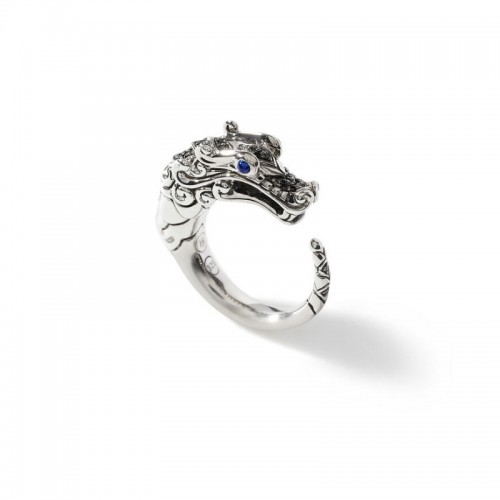 John Hardy Legends Naga Open Band Ring
