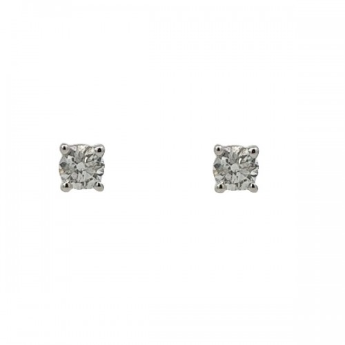 0.25 Carat Diamond Studs in 14K White Gold