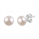 6x6.5mm Akoya Salt Water Pearl Studs