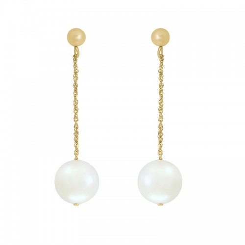 14Y Freshwater Pearl Drop Studs
