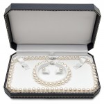 7x8mm 3 Piece Pearl Set
