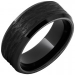 BLACK DIAMOND CERAMIC BEVELED EDGE WITH BARK FINISH