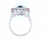 STERLING SILVER AUBURN TIGERS RING