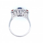 STERLING SILVER AUBURN TIGERS WITH DIAMONDS