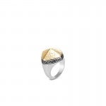 John Hardy Classic Chain Hammered Sugarloaf Ring