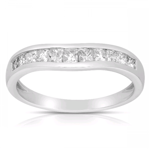 .25ct Anniversary Band 14KW