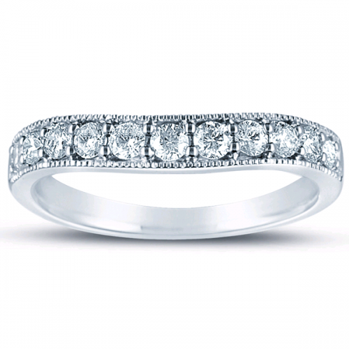 .25ct Anniversary Band 14KW