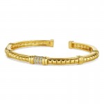Judith Ripka Arete Cuff with Diamonds