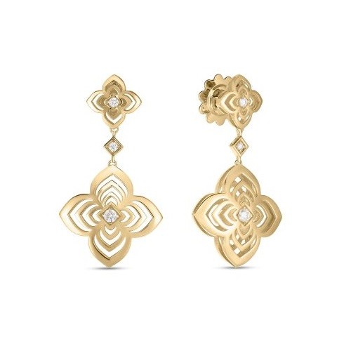 Roberto Coin Palazzo Ducale Carnival Polished Dangle Earrings