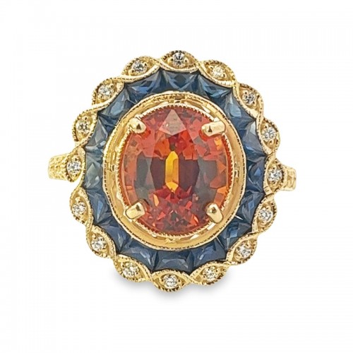 Spectacular Sapphire Spirit Ring