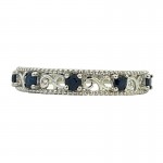 14W Sapphire Filigree Ring
