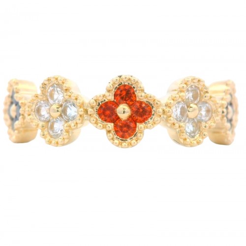 Multi Sapphire clover Band