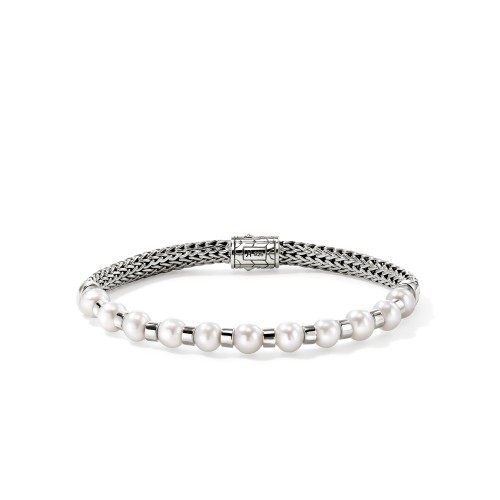 John Hardy Essentials 5mm Bracelet with Pearls