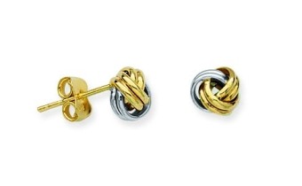 Small Love Knot Earrings