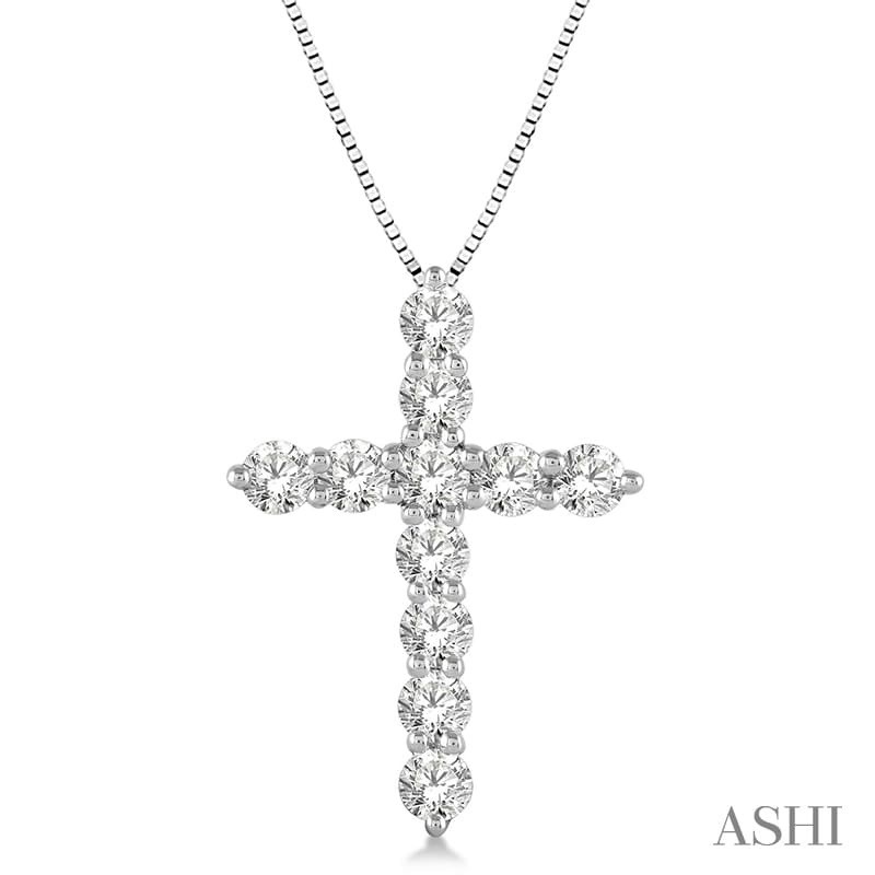 Ashi 1 CTW Diamond Cross