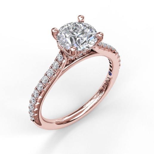Fana Delicate Classic Engagement Ring