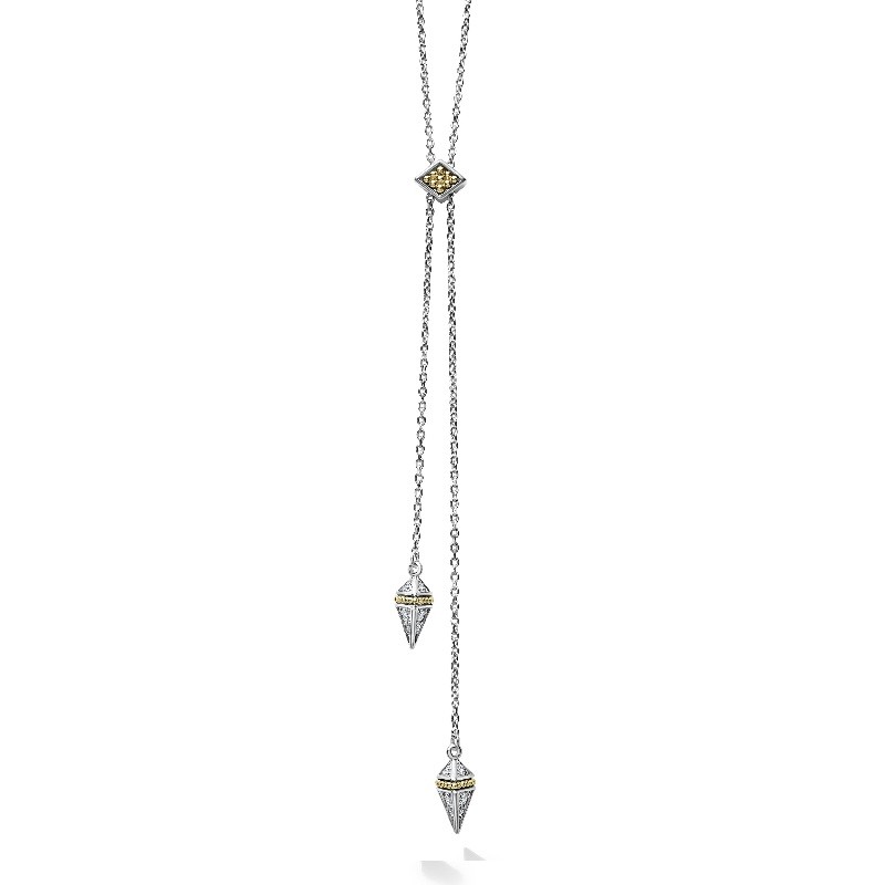 Lagos Lariat Diamond Necklace